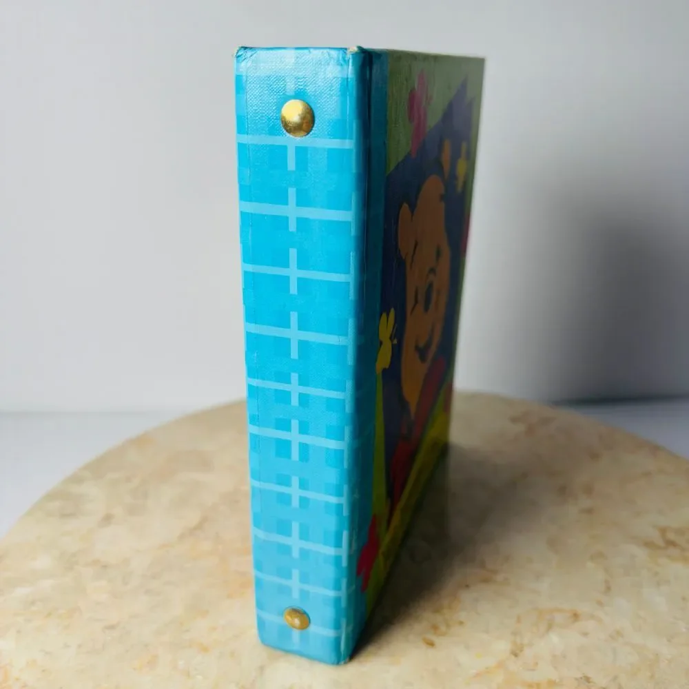 NOS Vintage Disney Winnie The Pooh‎ Hallmark Address Book Binder Call Log